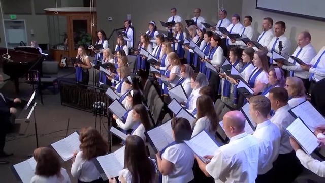 Чудесная любовь Христа! - хор "Светлый миг" смотреть онлайн