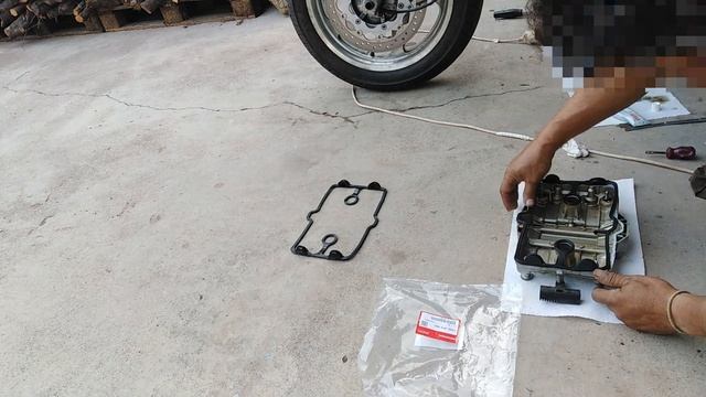 How to replace head cover gasket on honda magna vf 750 c смотреть онлайн