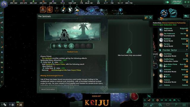 Stellaris gameplay UNE Ep 9 "Coming of the Colossus!" 2022 смотреть онлайн