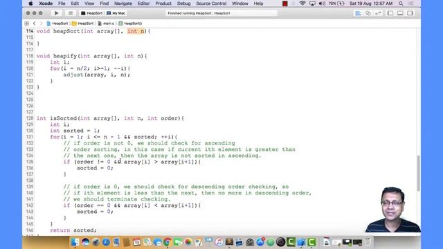 Heap Sort - Part 11 Implementation of Heap Using C programming смотреть онлайн