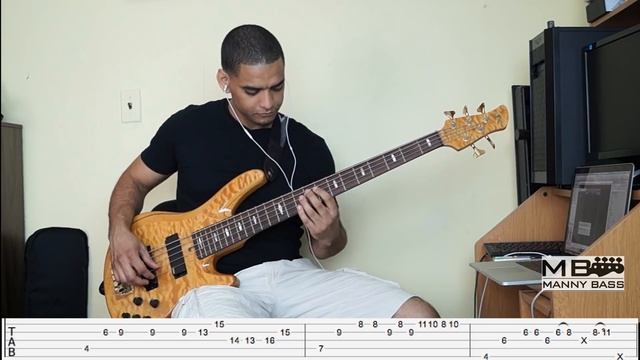 Fine China - Bass Tutorial with Tabs смотреть онлайн