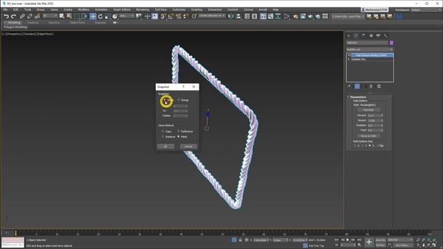 Уроки по 3Ds Max | Моделируем новогодний подарок смотреть онлайн