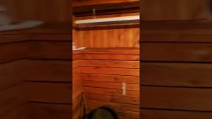 Каркасная баня утеплённая опилками