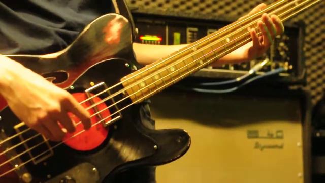 Jolana Iris Bass w/ Diamant Spectrum pickups смотреть онлайн