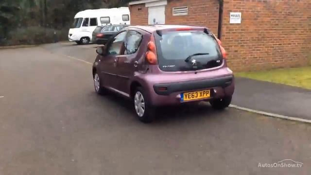 PEUGEOT 107 ACTIVE PURPLE 2014 - YE63XPP смотреть онлайн