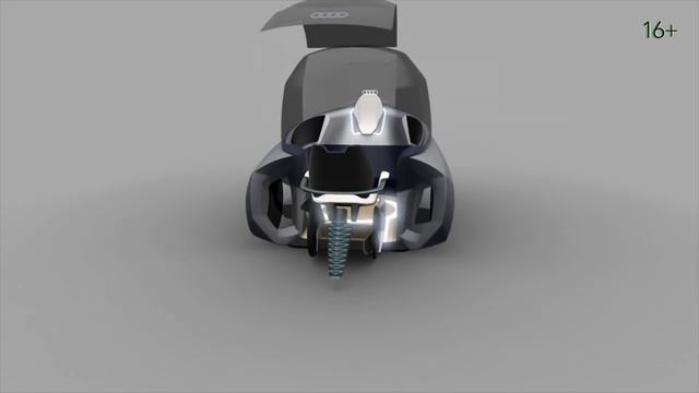 Новейший транспорт для инвалидов. AUDI IN. смотреть онлайн