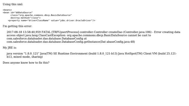 Salesforce: DataLoader API can't connect to Oracle смотреть онлайн