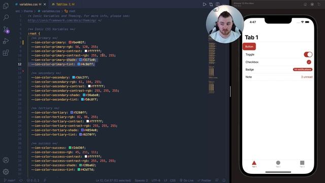 Ionic Framework CSS Colors - How to add new custom colors and edit existing colors смотреть онлайн