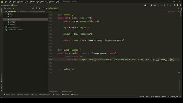 КУРС ПО DISNAKE 7 ЧАСТЬ | СОЗДАНИЕ ДИСКОРД БОТА НА DISNAKE | БАЗЫ ДАННЫХ И СИСТЕМА ПРЕДУПРЕЖДЕНИЙ смотреть онлайн