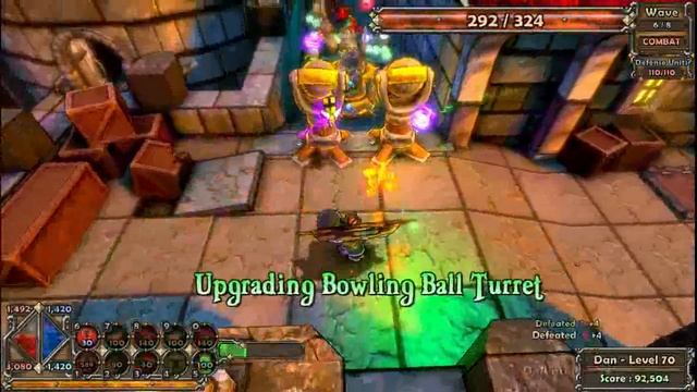 Dungeon Defenders - Insane Ramparts Solo Run ( Squire ) смотреть онлайн