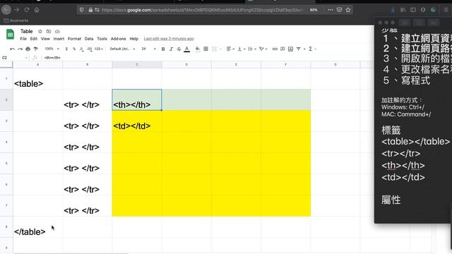 【HTML-5】如何建立網頁表格 Table, thead, tbody, th, tr, td смотреть онлайн