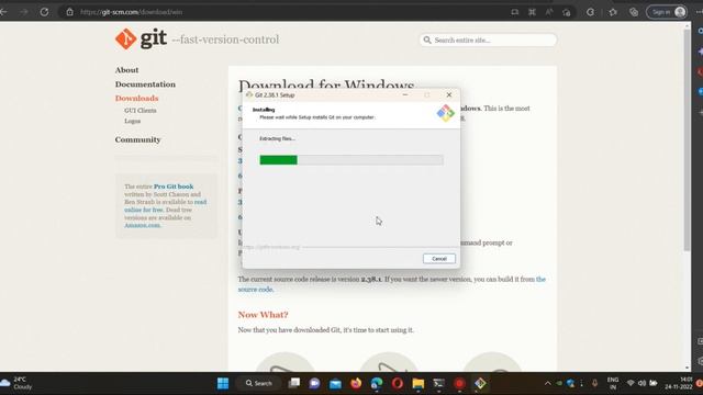 GIT Install on Windows 11 | First Time Installation смотреть онлайн