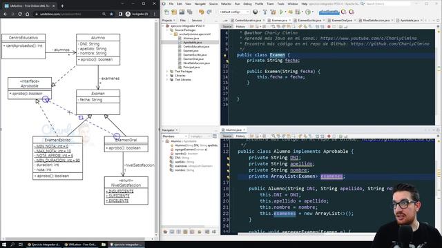 EJERCICIO de INTERFACES en Java ☕ 06: Universidad ?RESUELTO Paso a Paso ✅ смотреть онлайн