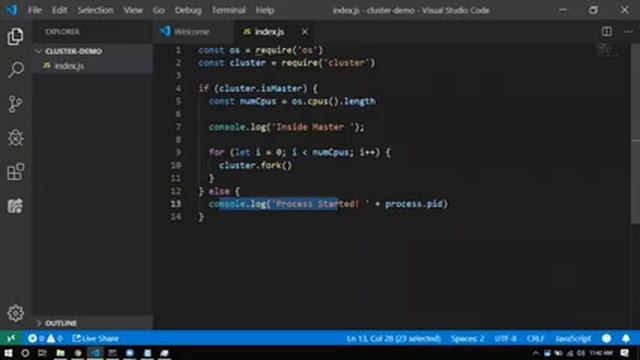 Introduction To NodeJS Clusters - (Gujarati)