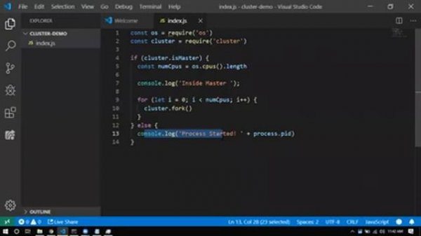 Introduction to NodeJS Clusters - (Gujarati)