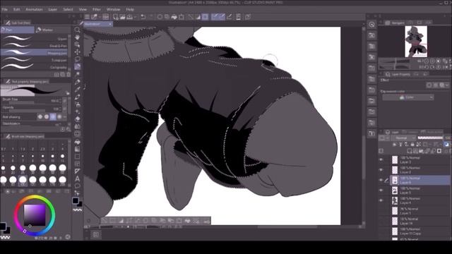 Ellumacent Art Drawing anime sketch Connor Timelapse #40 смотреть онлайн