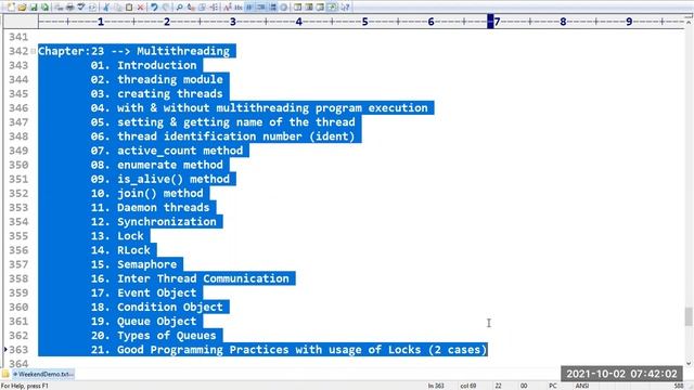 PYTHON (5 Weekends Batch) tutorials || by Mr. Prakash Babu On 02-10-2021 @7AM IST смотреть онлайн