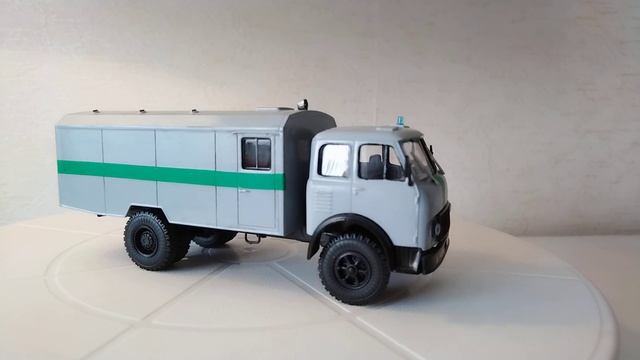 Ручная работа 1 Маз 500 #фсин #масштабные_модели #грузовик 1:43 смотреть онлайн