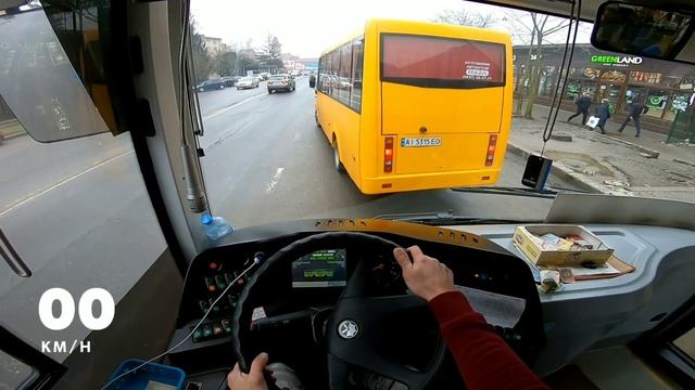 Как управлять автобусом? Видео глазами водителя. Pov. смотреть онлайн