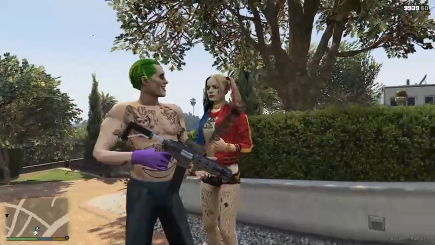ХАРЛИ КВИНН ПОКАЖЕТ ДЖОКЕРУ ГДЕ ПРЯЧЕТ БЕЙСБОЛЬНУЮ БИТУ! ВИДЕО ПРИКОЛЫ GTA V MODS ONLINE ГТА 5 МОДЫ смотреть онлайн