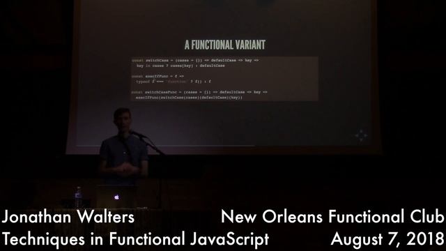 Techniques in Functional JavaScript - Jonathan Walters смотреть онлайн