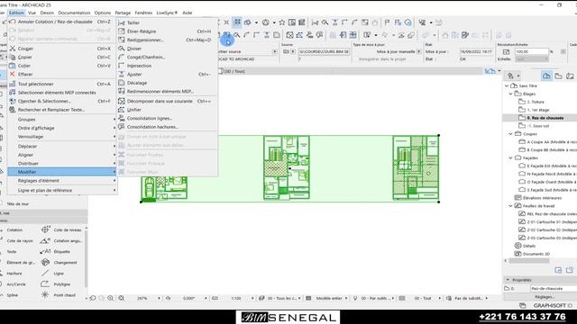 Importer un DWG dans Archicad смотреть онлайн