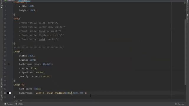 How to create gradient text in CSS смотреть онлайн
