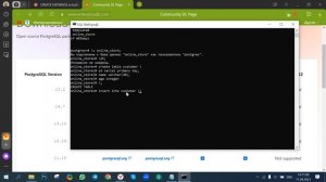 SQL, PostgreSQL с нуля. Урок №1. Установка. Создание базы и таблицы.