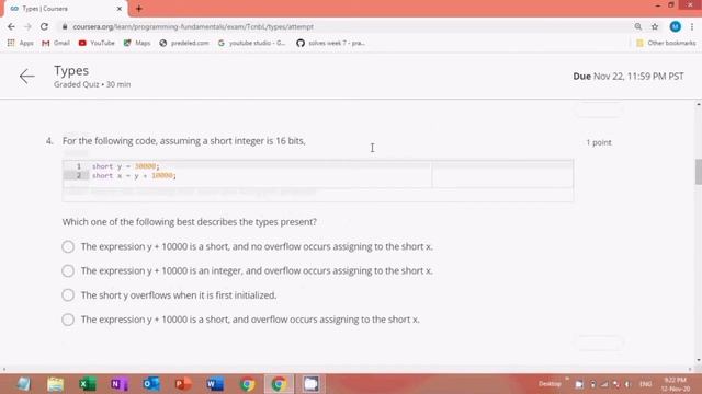 Coursera: Programming Fundamentals All Quiz Answers | Programming Fundamentals Coursera Quiz Answer смотреть онлайн