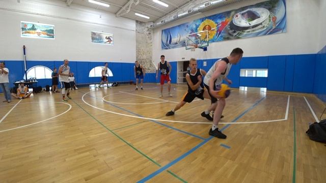 1/2 финала. КушГетто & Team Riddle [Streetball ко Дню Физкультурника 2022] смотреть онлайн