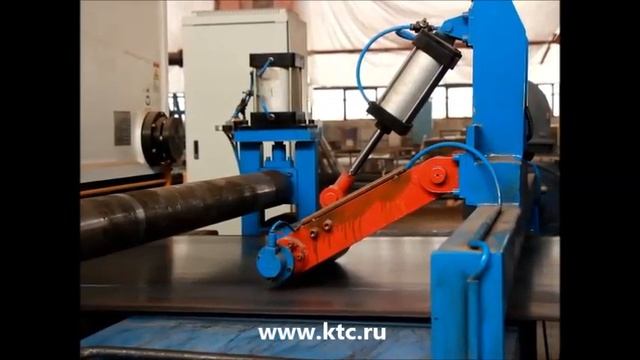 Запуск линии поперечного раскроя металла. КТЦ Металлоконструкция. смотреть онлайн