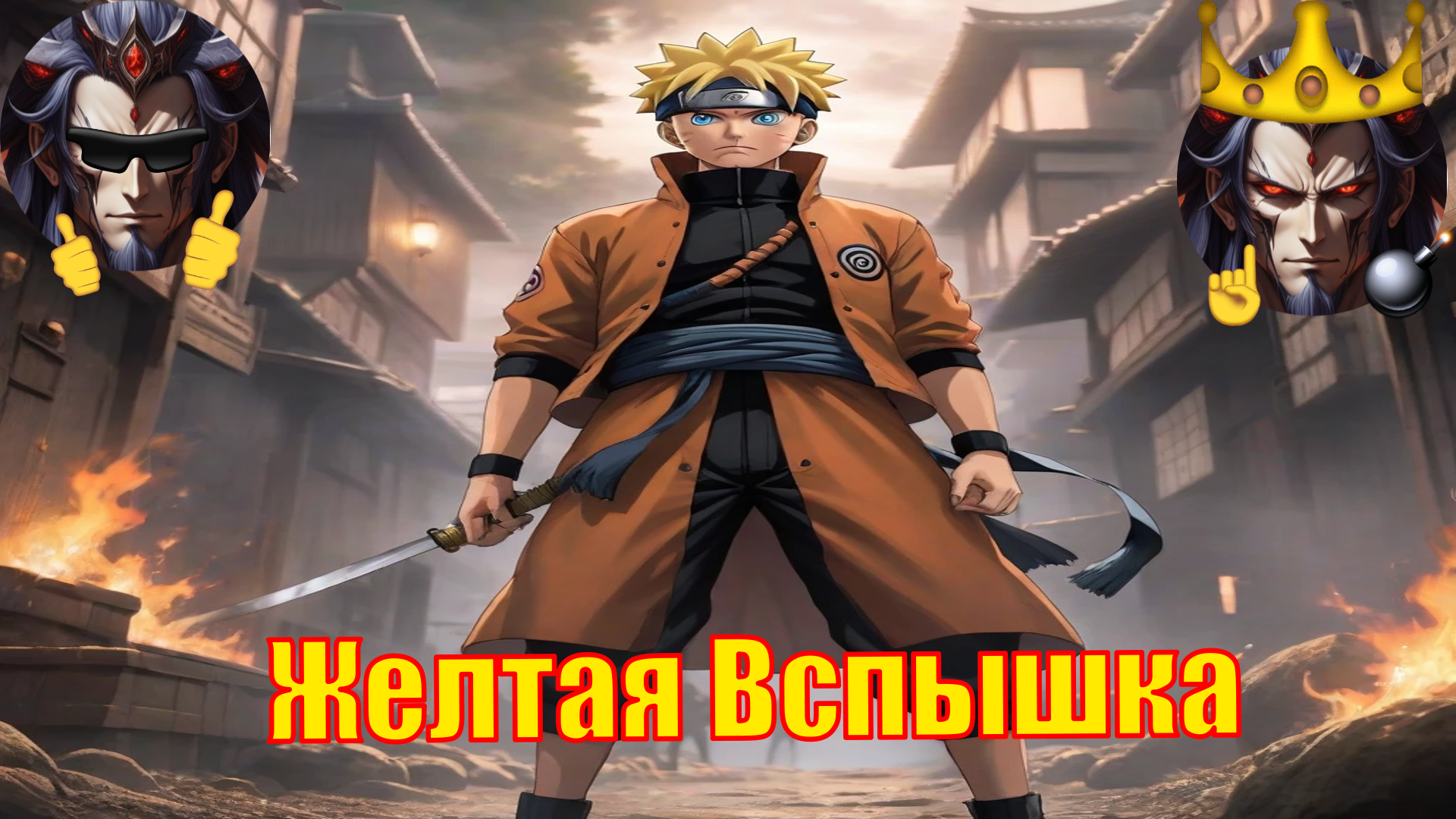 Желтая Вспышка - Альтернативный Cюжет - Наруто смотреть онлайн