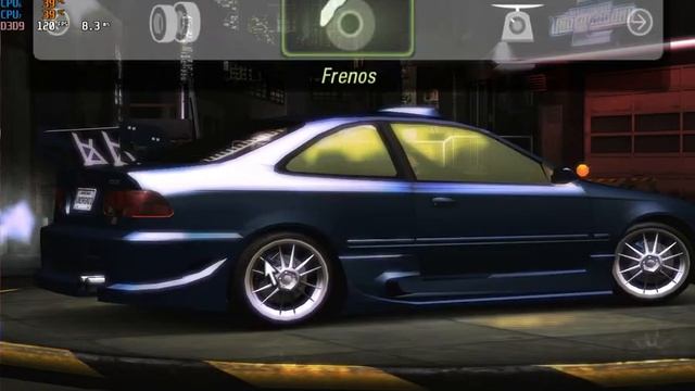 NFS Underground 2 HD Honda Civic смотреть онлайн