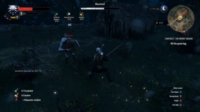 34 - Let's Play The Witcher 3 Wild Hunt - Contract: The Merry Widow (With mods) смотреть онлайн
