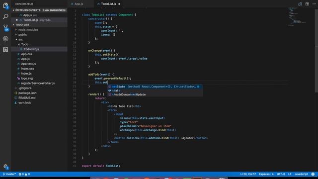React JS #4 - Créer une TODO List et Bootstrap - [FR] смотреть онлайн