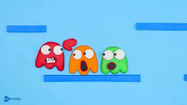 LEGO PACMAN In Maze Madness Game| Pacman Stop Motion IN Real Life