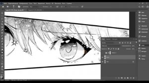 Клин Черно-Белой манги.