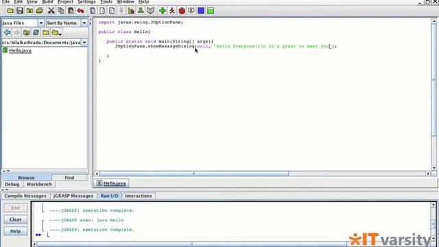Intro to Java - Lesson 2 | Improving your First Program | IT varsity смотреть онлайн