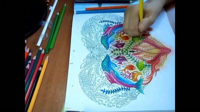 "Затерянный океан" раскрашиваем вместе. смотреть онлайн