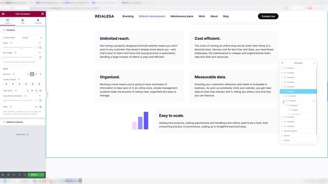 Elementor - Sections Vs Containers Explained Quickly - 4 Advantages Containers Have Over Sections