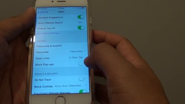 iPhone 6: How to Enable / Disable Block Popups in Safari смотреть онлайн