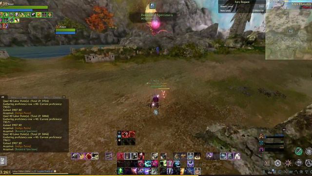 ArcheAge gathering Indigo Peony in Garden of Gods смотреть онлайн