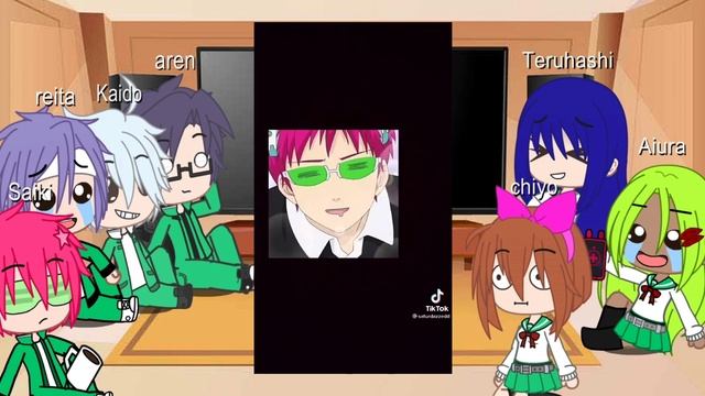 ?Saiki k characters react to tiktoks! // × Aira × // Read desc! смотреть онлайн