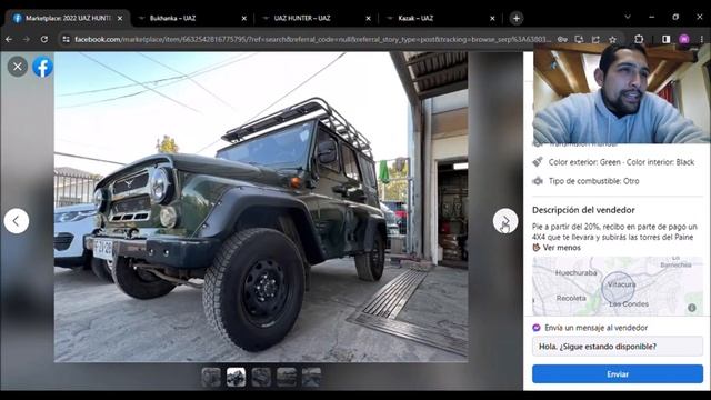 Buscando vehículos en Marketplace "Uaz". #uaz #uazhunter #uazpatriot #4x4 смотреть онлайн