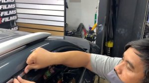 Geely Okavango: Rain Visor Quick Installation