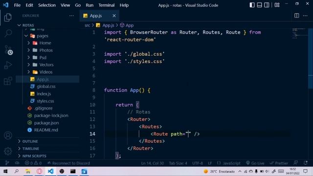 ROTAS COM REACT ROUTER DOM NO REACTJS! *versão v6* смотреть онлайн