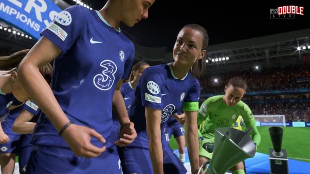FIFA 23 | UCL Women's Trophy Celebration | 4K 60FPS смотреть онлайн