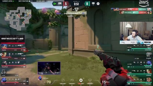 Tarik React While EDG nobody Flanking Using Ghost Then Gets 4 Kills смотреть онлайн