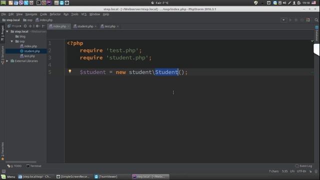 PHP. Введение в ООП. продолжение смотреть онлайн