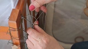 Сшивка двух полотен сети со сторонами с прямыми ячейками.